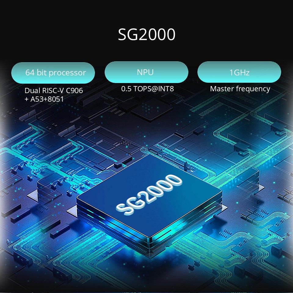 Совет по развитию SG2000, ARSC-V C906 ARM, для Linux Learning