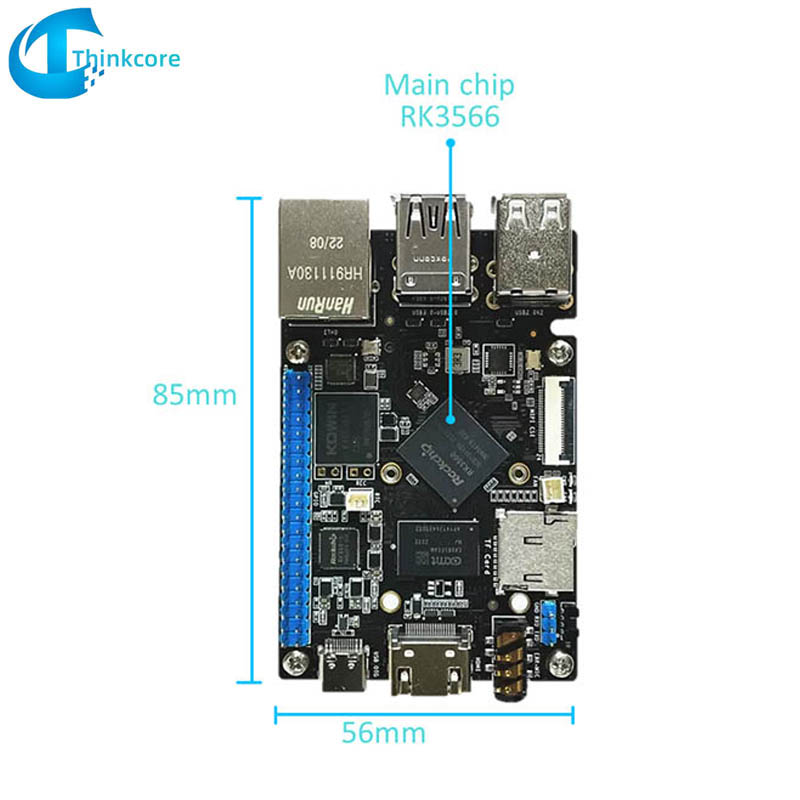 Одноплатный компьютер RK3566 SBC, совместимый с Raspberry Pi